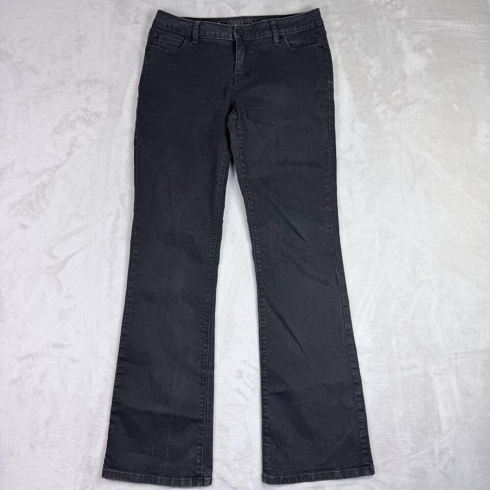 Jennifer Lopez Womens Black Bootcut Jeans Denim Size 8
